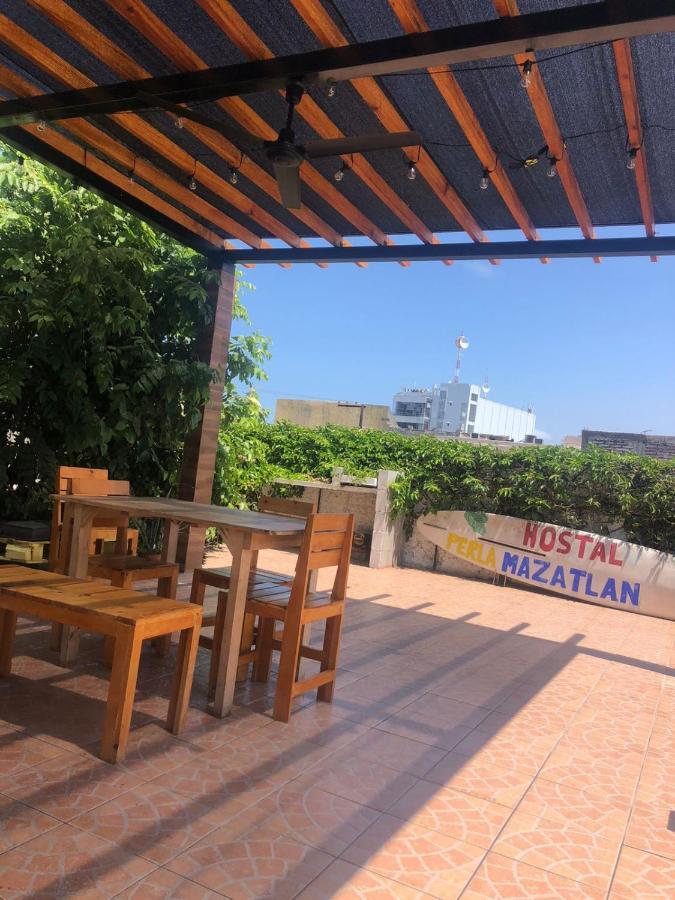 Hostal Perla Mazatlan Bagian luar foto