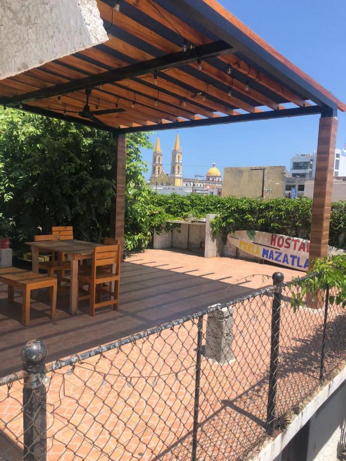 Hostal Perla Mazatlan Bagian luar foto