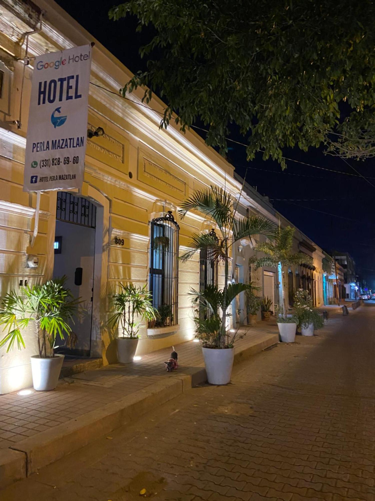 Hostal Perla Mazatlan Bagian luar foto